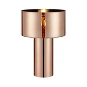 Markslöjd 109146 - Stona lampa CORIN 1xE27/60W/230V roze zlato