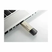 APACER USB 3.2 Gen1 ključ 128GB AH353 srebrno/črn