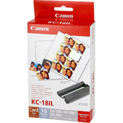 Canon Patrona za printer slika (tinta/papir) Canon Selphy Photo Sticker Pack KC-18IL 7740A001 1 Pakiranje