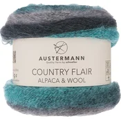 Austermann Country Flair 90358-05 Petrol Turquoise Pletilna preja