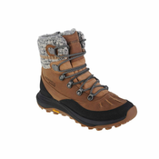 Cipele Merrell Siren 4 Thermo Mid Zip WP za žene, boja: smeda, s toplom podstavom