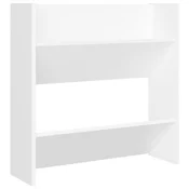 Zidni ormarici za cipele 4 kom bijeli 60 x 18 x 60 cm drveni