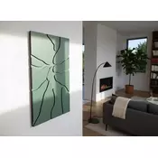 Wallity Dekorativna uramljena slika, 45x68cm, Zelena