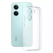 Silikonski ovitek Techsuit za Xiaomi Poco X8 Pro - prozoren