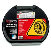 shumee Snežne verige za kolesa/pnevmatike 13-16 palcev KNS50 Ö-Norm TÜV 9 mm, 2 kosa