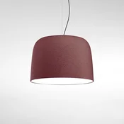 MARSET Djembé 42.28 LED obesek, triak rdeča - Dnevna soba/jedilnica - Dizajn - rdeča (RAL 3011) - Plastika