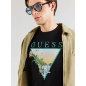 Guess Majica M6GI49 K3584 Črna Reglan Fit
