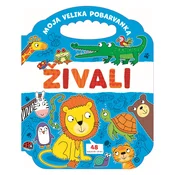 Mladinska Knjiga Moja velika pobarvanka - živali