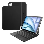 slomart Etui Tech-Protect Smartcase Magnetic z tipkovnico za iPad Air 10.9 2020/2022/iPad Air 11 2024/2025 - črno