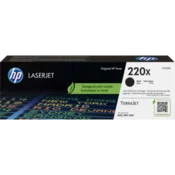 HP 220X, originalni črni toner, visoki izkoristek (XL)