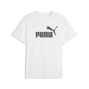 PUMA Essentials Logo Tee Men, Men, White, L