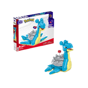 MATTEL Mega Pokémon akcijska figura za gradnjo igrač, postavljene za otroke, lapr z 527 kosov in gibanjem, gradbeni in pozivni, visoki 7 centimetrov, HKT26, (20837835)