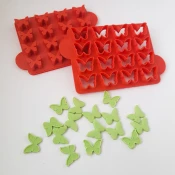 KREATIVNI SLATKIŠI Modla za izradu kolaca Leptirici, 15 mm, Bela