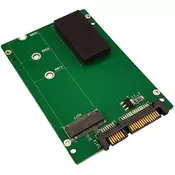 LC POWER Kartica za konverziju iz SATA(2,5) na M.2(NGFF/SATA) | LC-ADA-M2-NB-SATA