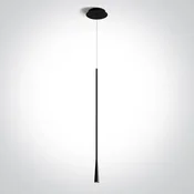 VISEČA SVETILKA ČRNE 5W ŽARNICA 230V DM63076A/B/W
