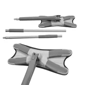 WMC TOOLS WMC Rotacijski TALNI mop tipa X z IZPODMETEVALNIKOM + 3 NADSTAVKI