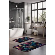Lessentiel Maison Set prostirki za kupatilo CT-5334, 2 Komada, TamnoPlava