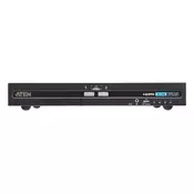 Aten CS1182H4C-AT-G 2P USB HDMI Single Zaslon PP4 SiguranKVM preklopnik with CAC