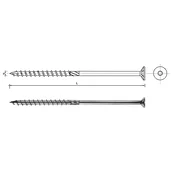 shumee LESENI VIJAK Z VGRIZNO GLAVO ZA TORX 6*300MM T30 - 100 KOSOV - VIJAKI 6*300