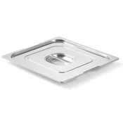 Hendi Pokrov za posodo GN Profi Line z izrezom za ročaje GN1/4, 265 x 162 mm, iz nerjavečega jekla – Hendi 804247