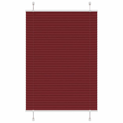 Plisirana roleta Bordeaux crvena 85x150 cm Širina tkanine