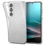 Ovitek Spigen Liquid Crystal Glitter za Samsung Galaxy S26 - crystal quartz