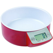 MELCHIONI family Vaga, kuhinjska, sa posudom, LCD display, crvena boja – ALLEGRA RW