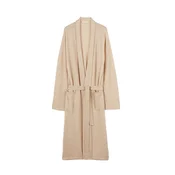 GOBI Cashmere Dolg kopalni plašč Mens Cashmere Robe bež