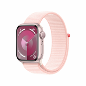 Apple Watch Series 9 41 mm Digitalno 352 x 430 pikseli Ekran osjetljiv na dodir Ružicasto Wi-Fi GPS