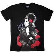 Amy Winehouse Majica Rose Portrait Unisex Black S