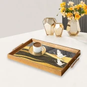 Aberto Design Poslužavnik TPEA9858 50 x 29 x 3.5 cm, Šareni