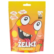 Be Raw! Otroški mango gumi bonboni 35 g brez sladkorja
