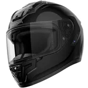 SENA Phantom kaciga za motocikle s punim licem i mrežastim slušalicama, sjajno crna