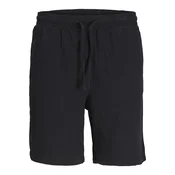 Jack & Jones Kratke hlače iz tkanine Jaiden 12274758 Črna Relaxed Fit