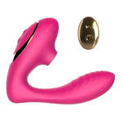 Tracys Dog OG Pro2 - radijsko vodeni, vodoodporni vibrator 2v1 (roza)