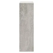 shumee vidaXL Omarica za čevlje betonsko siva 63x24x81 cm inženirski les