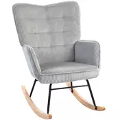 Homestar Gugalnik 98x71x101 cm svetlo siva