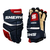 Hokejske rokavice SHER-WOOD Rekker Morph 1 Navy/Red/White Junior 11 palcev
