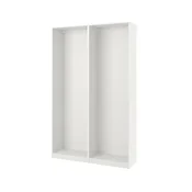 PAX 2 okvira za omaro, bela, 150x35x236 cm