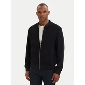 KARL LAGERFELD Usnjena jakna 555011 562411 Mornarsko modra Regular Fit
