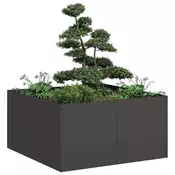 Sadilica crna 80x80x40 cm od hladno valjanog celika