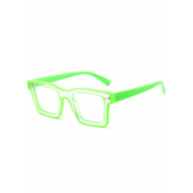 VeyRey Ženska modra svetlobna očala Twinklepond Kvadratna Zelena Universal