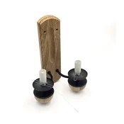 Brilagi - Zidno svetlo COTTAGE 2xE14/40W/230V hrast