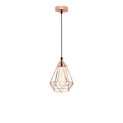VISILICA PAOLO 1x40W/E27 BAKAR #17CM
