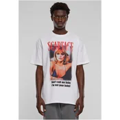 Mens T-shirt Scarface Dont call me baby Heavy Oversize - white