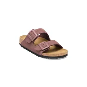 Birkenstock natikači ženski semišasti Arizona Suede Cushion Buckle