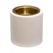 Eglo 422032 - Svecnjak ROUYIN 6x6 cm mermer/bela