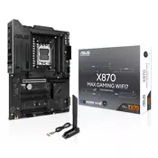 ASUS X870 MAX GAMING WIFI7 AMD X870 Vtičnica AM5 ATX