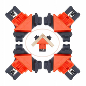 Kraft&Dele Set 4x hitre vzmetne kotne objemke do 22 mm – spone