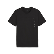 Mens Puma TAD TECH Triblend T-Shirt, Black, Size L, Performance